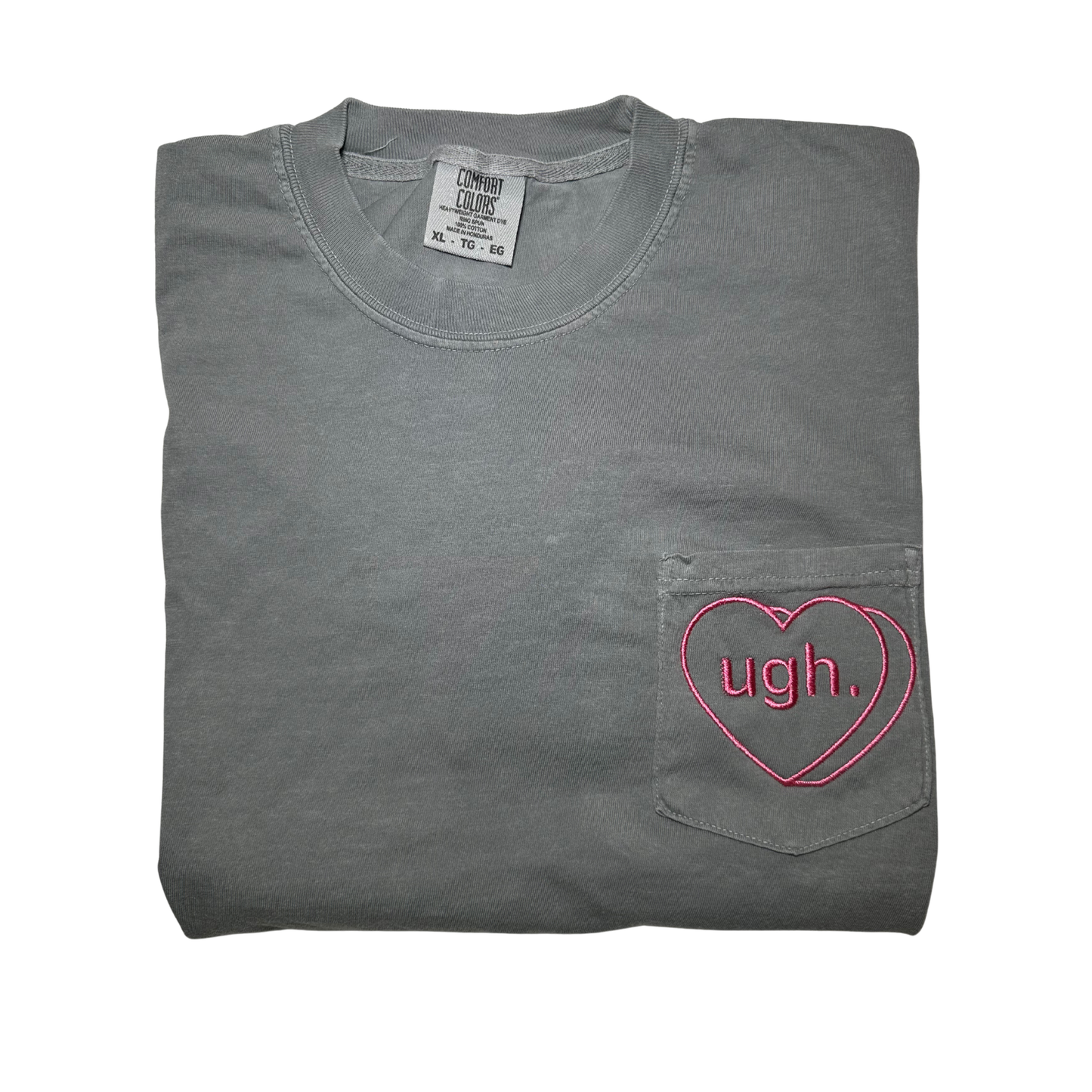 Ugh Candy Hearts Embroidered Tee