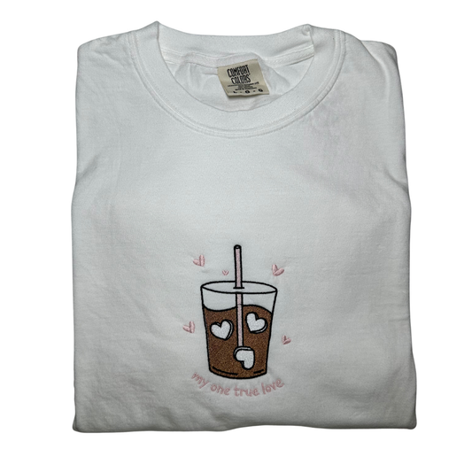 My One True Love Embroidered Tee