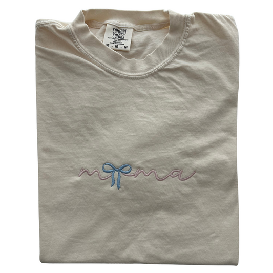 Mama Embroidered Tee